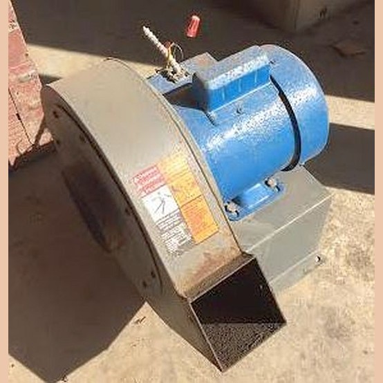 Centrifugal Blower, 5" inlet x 3.5" outlet, 1/2 HP motor, 3450 RPM, 115 Volt, 1PH - Image 1