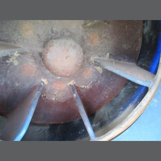 E-Line #EL113, 5HP Fiberglass Centrifugal Blower, 18" diameter x 5" deep wheel, 9" infeed, 7" wide x 8" long - Image 3