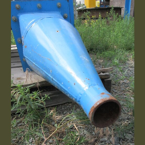E-Line #EL113, 5HP Fiberglass Centrifugal Blower, 18" diameter x 5" deep wheel, 9" infeed, 7" wide x 8" long - Image 5