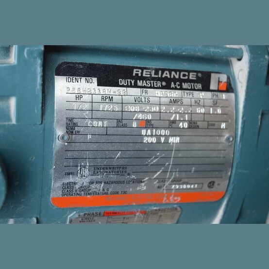 Eriez #26C, Pan Vibrator, 9,000 Gauss Magnetic Separator, 10" belt conveyor, 4" diameter magnetic head - Image 9