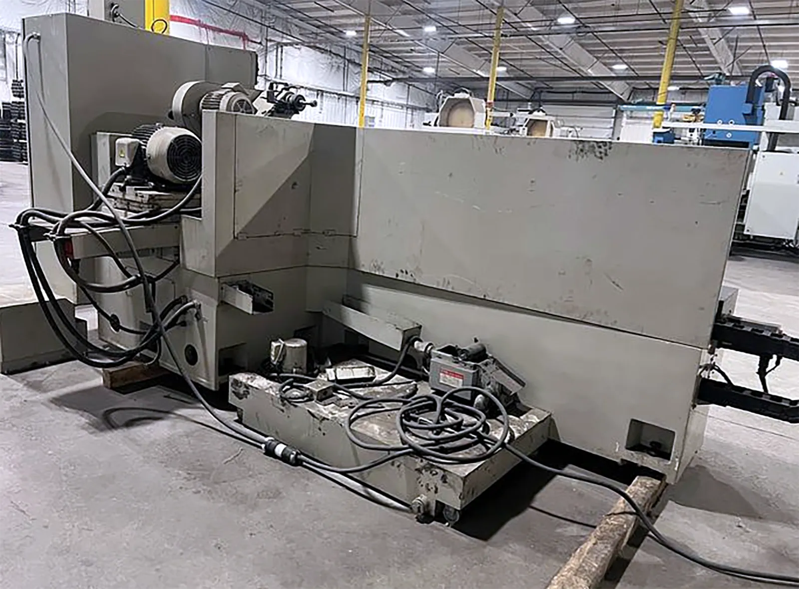 12.6" x 59" Okamoto #OGM-3150-MC, CNC cylindrical grinder, OD/ID/face/taper, 7.5 HP, 2000 RPM wheel, Fanuc - Image 4