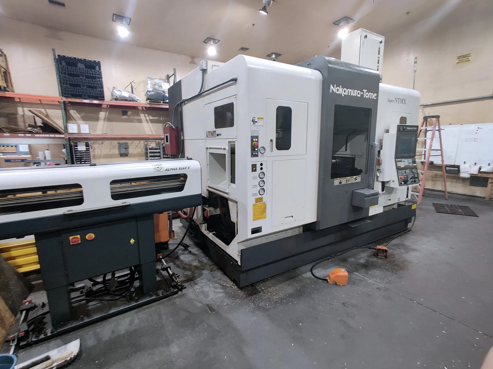 Nakamura Tome #Super-NTMX, CNC turn-mill, 8" swing, 38.5" centers, 7" chuck, 2" bar, twin spindle, Y-axis - Image 2