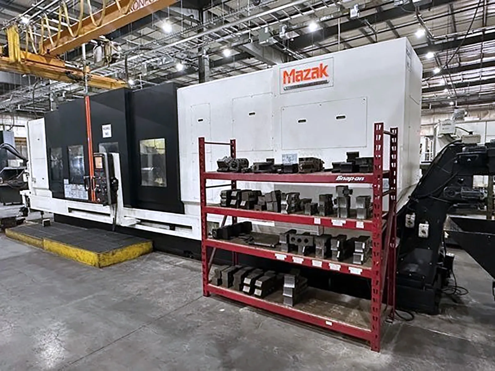 Mazak #Cybertech-Turn-5500M, CNC lathe, 36" swing, 159.13" machining length, 32" chuck, 14.76" bore - Image 3