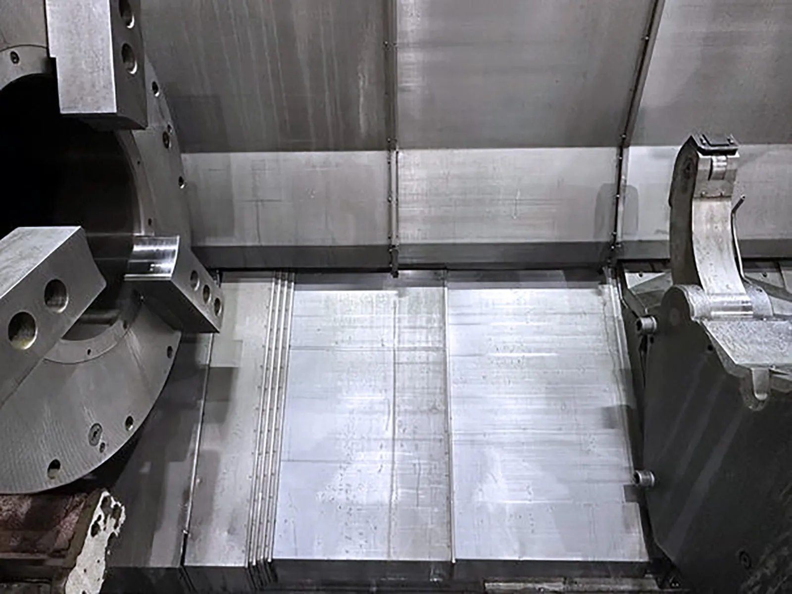 Mazak #Cybertech-Turn-5500M, CNC lathe, 36" swing, 159.13" machining length, 32" chuck, 14.76" bore - Image 7