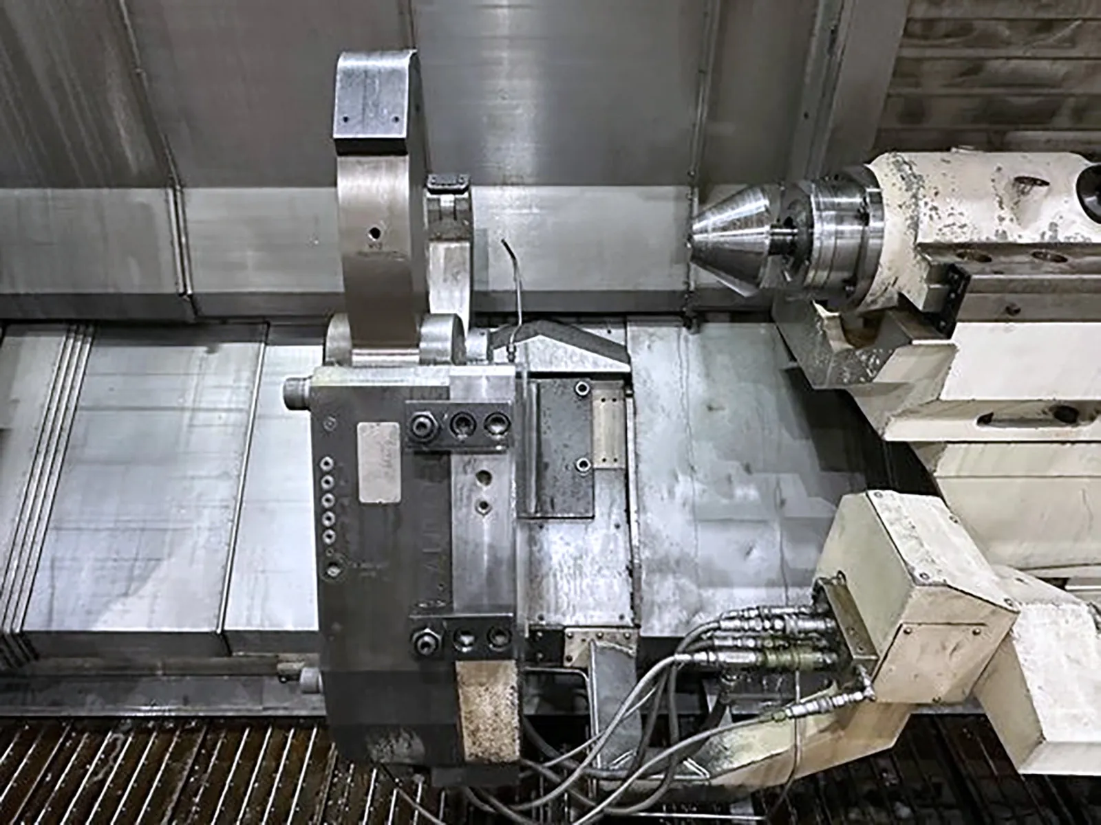 Mazak #Cybertech-Turn-5500M, CNC lathe, 36" swing, 159.13" machining length, 32" chuck, 14.76" bore - Image 8