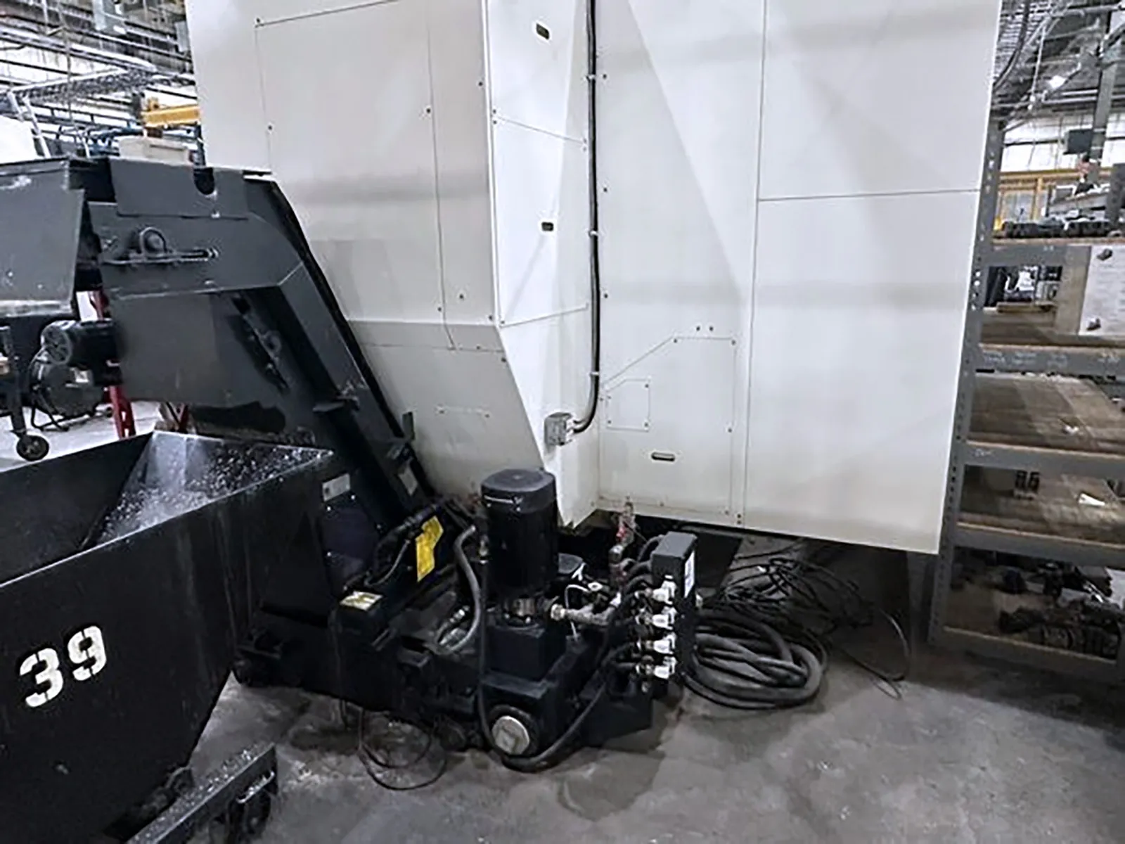 Mazak #Cybertech-Turn-5500M, CNC lathe, 36" swing, 159.13" machining length, 32" chuck, 14.76" bore - Image 10