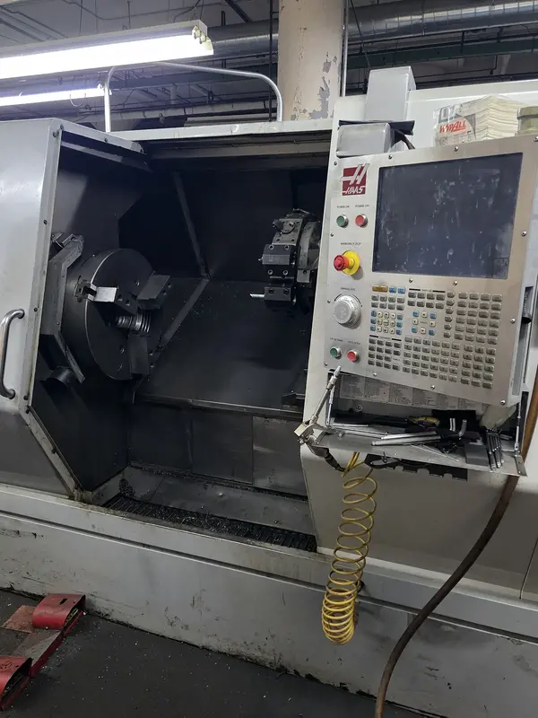 Haas #SL-40BB, CNC lathe, 34.5" swing, 51" centers, 25.5" turning diameter, 18" chuck, 6.5" bar, 7.1" bore - Image 1