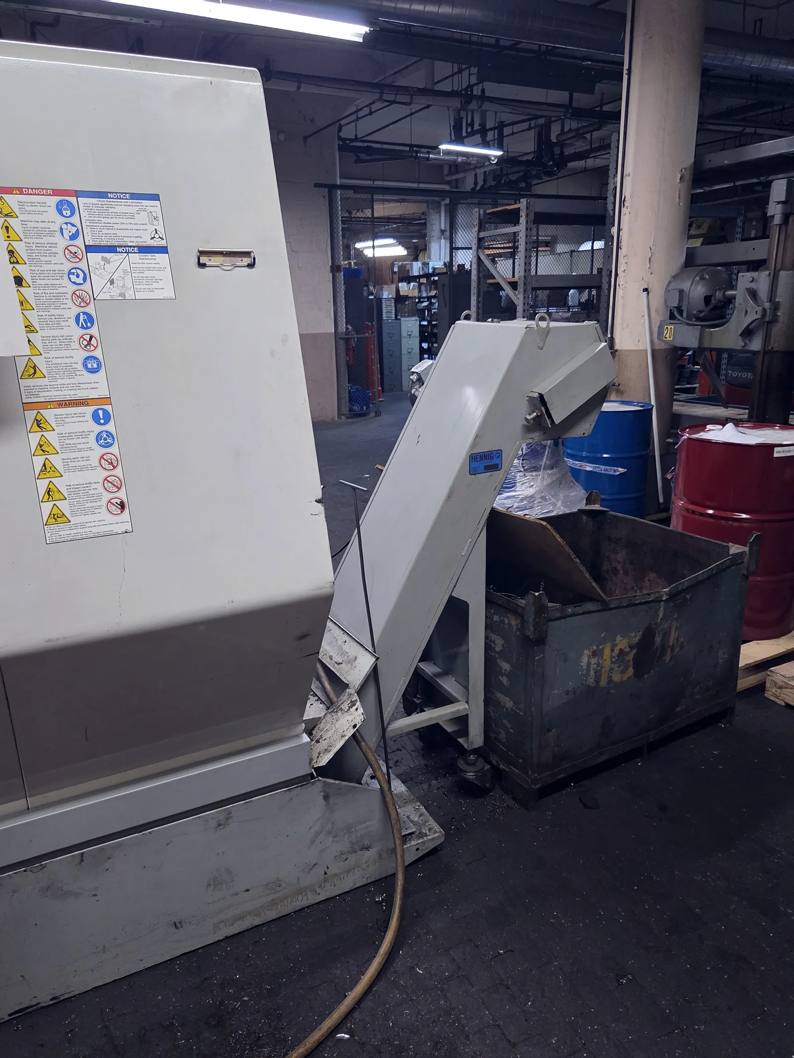 Haas #SL-40BB, CNC lathe, 34.5" swing, 51" centers, 25.5" turning diameter, 18" chuck, 6.5" bar, 7.1" bore - Image 3