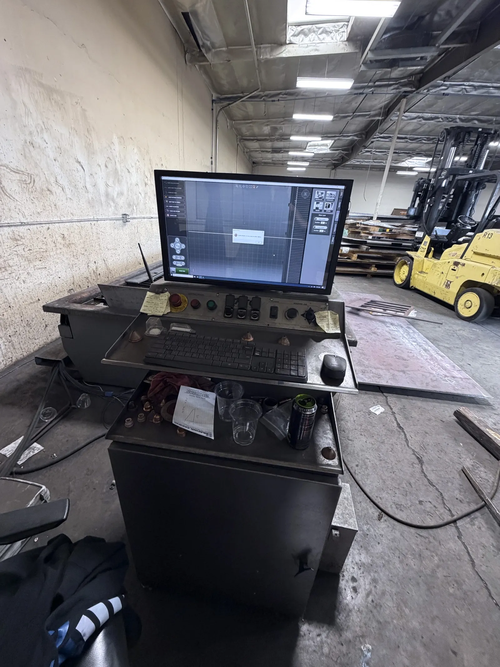 Arc Specialties, CNC plasma cutting system, 6' x 20' water table, Hypertherm XPR300, 300 amp, 2" pierce, 3" - Image 3