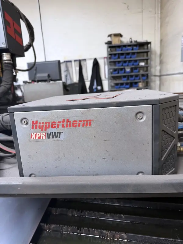 Arc Specialties, CNC plasma cutting system, 6' x 20' water table, Hypertherm XPR300, 300 amp, 2" pierce, 3" - Image 5