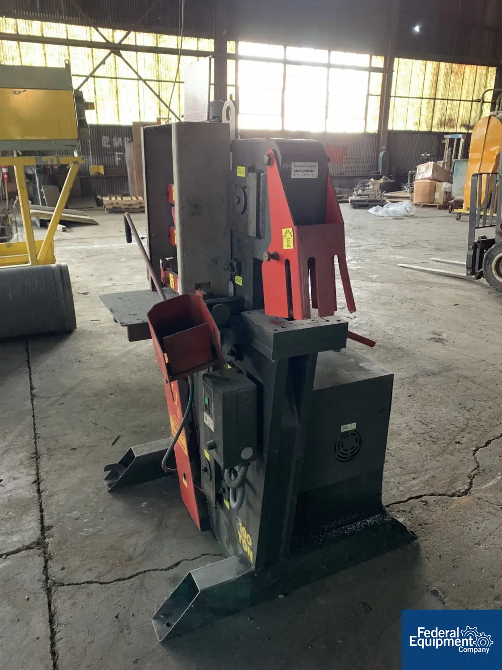 Edwards #Jaws-IV, Hydraulic Ironworker, 100 Ton - Image 4
