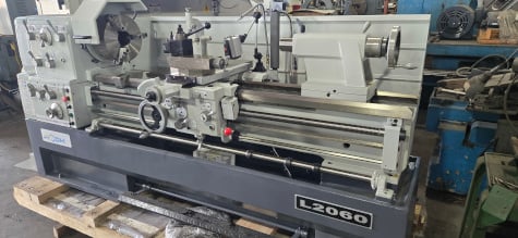 20" x 60" Ficom #L2060, Engine Lathe, 12" swing over cross slide, 3-1/8" bore, 25-1600 RPM, inch/metric - Image 1