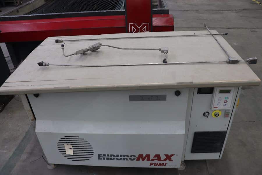 Omax Maxiem #1515-4, Head Waterjet Cutting System, 62" x 62" table, 50 HP, 60000 PSI, 480 V., 2021 - Image 10
