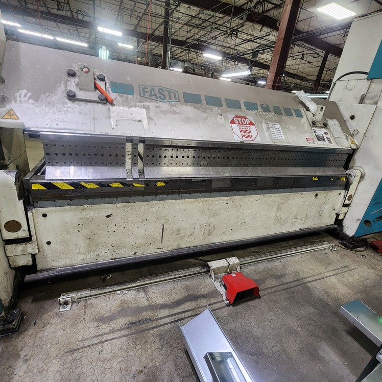 127.5" Fasti #225-32-4, CNC Folder, 9 gauge, 13.78" stroke, Delem 12" cnc - Image 5