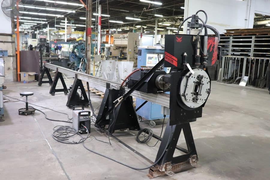 Bend-Tech #Dragon-A-400, Tube & Pipe CNC Plasma Cutter, 24' Cut length, 6" Round Capacity, PowerMax85 Power - Image 2