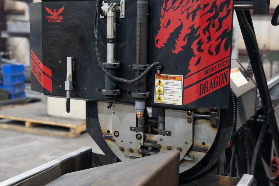 Bend-Tech #Dragon-A-400, Tube & Pipe CNC Plasma Cutter, 24' Cut length, 6" Round Capacity, PowerMax85 Sync - Image 2