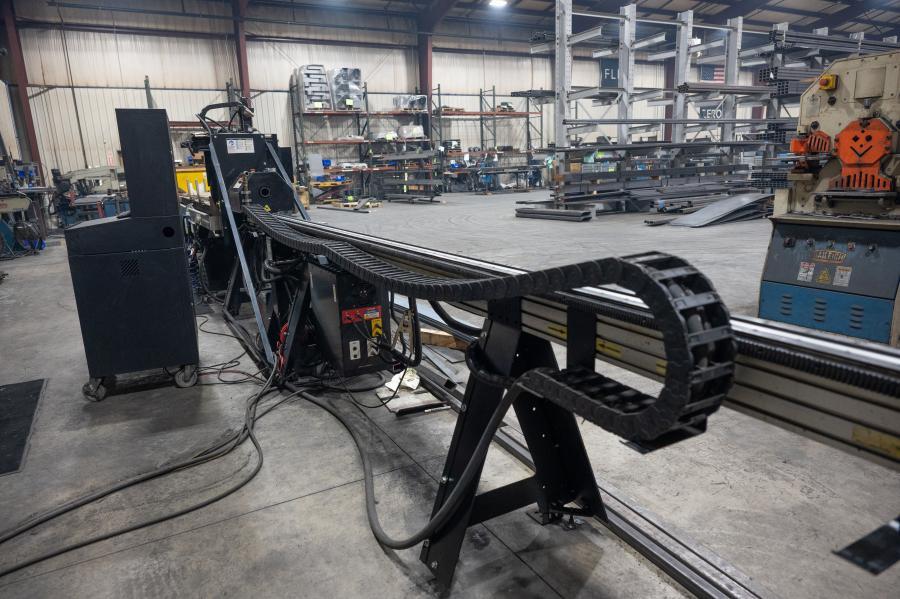 Bend-Tech #Dragon-A-400, Tube & Pipe CNC Plasma Cutter, 24' Cut length, 6" Round Capacity, PowerMax85 Sync - Image 5