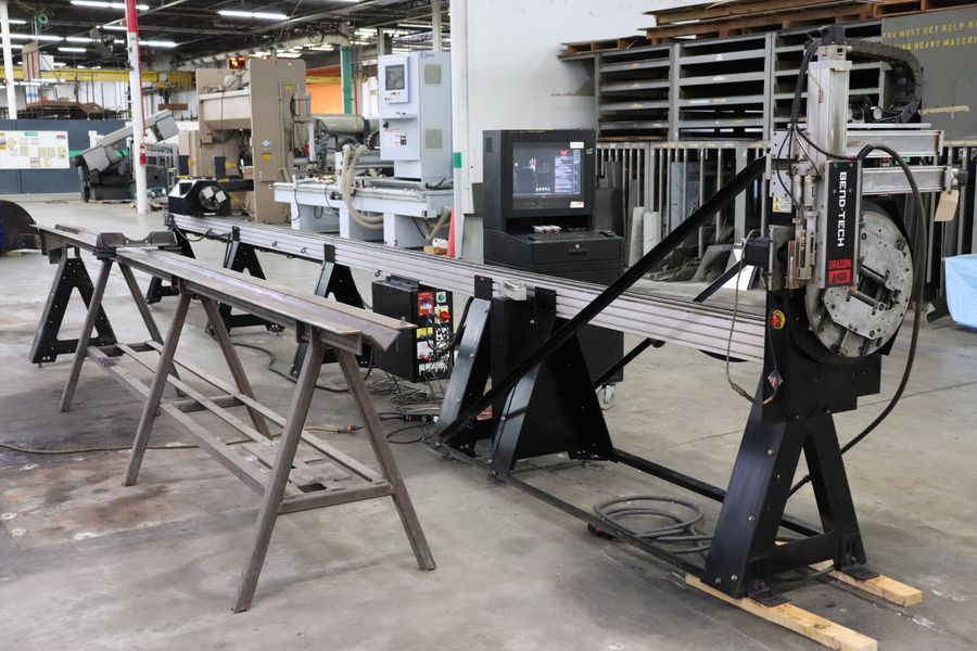Bend-Tech #Dragon-A-400, Tube & Pipe CNC Plasma Cutter, 24' Cut length, 6" Round Capacity, PowerMax85 Power - Image 2
