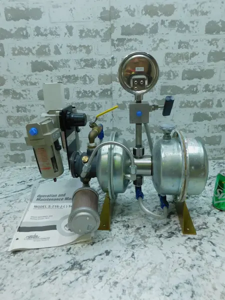 Sprague #S216J35, Air-Powered Hydraulic Pump, Hydrostatic Test, Unused - Image 5