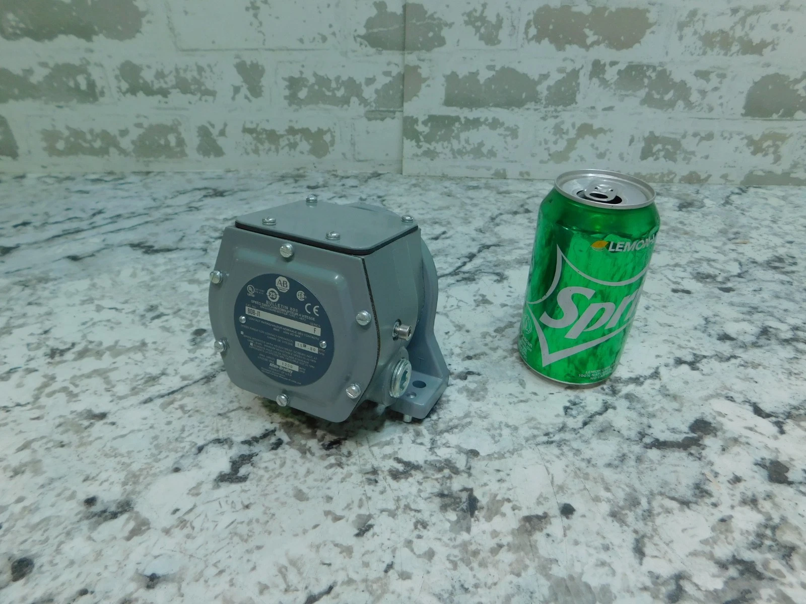 Allen-Bradley #808-J1, Speed Switch, Series F, 15-80 RPM, 1200 RPM Max, Unused - Image 8