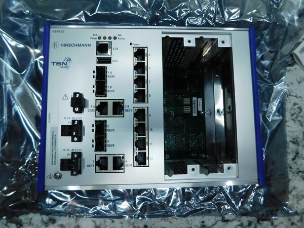 Hirschmann #RSPE35, DIN Rail Industrial Ethernet Switch, TSN, Unused - Image 8