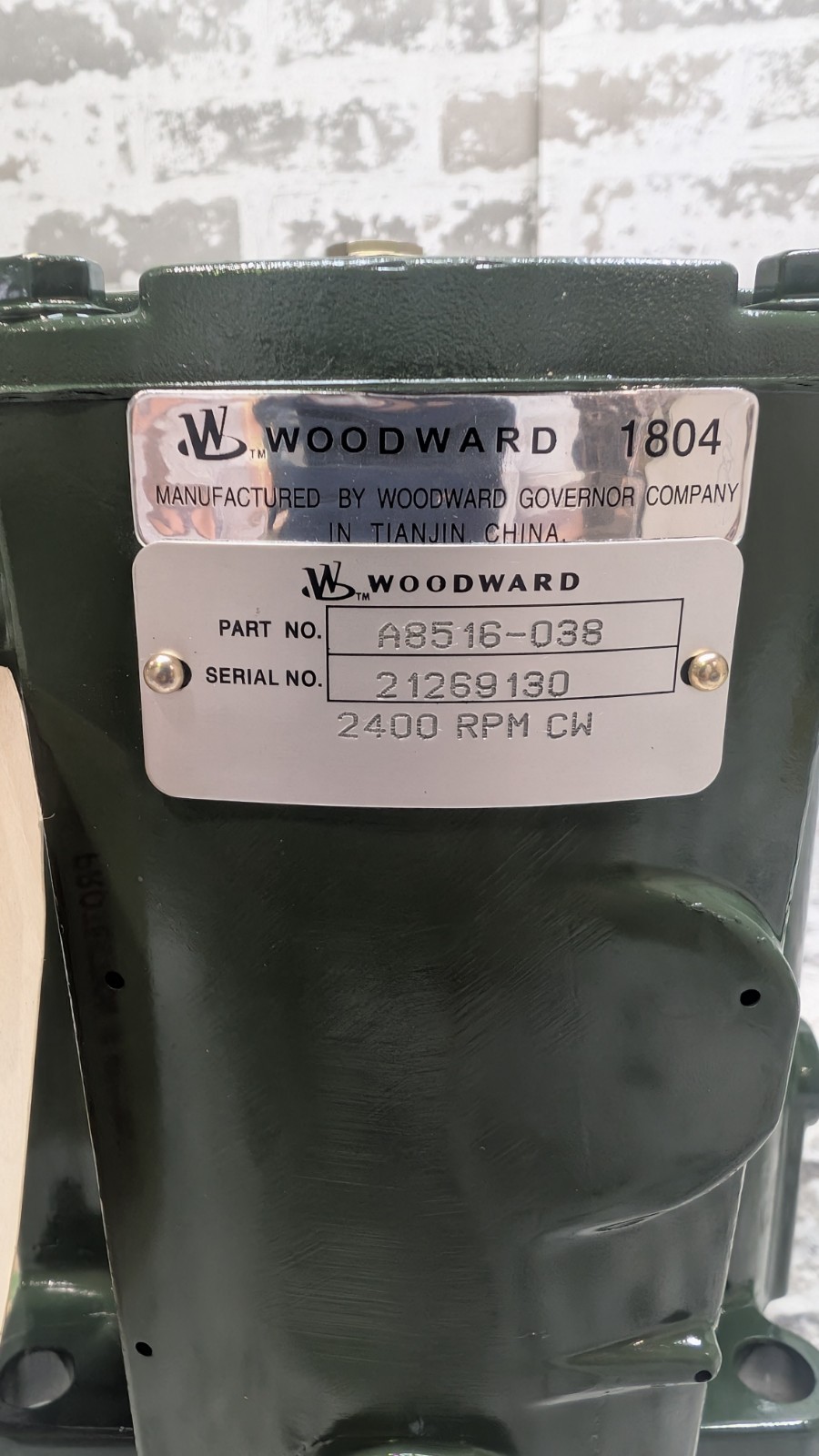 Woodward #TG-13, Engine Governor, 2400 RPM, Unused - Image 2