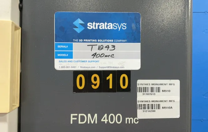 Fortus #400MC, FDM 3D Printer, 16" x18" x16" volume - Image 3