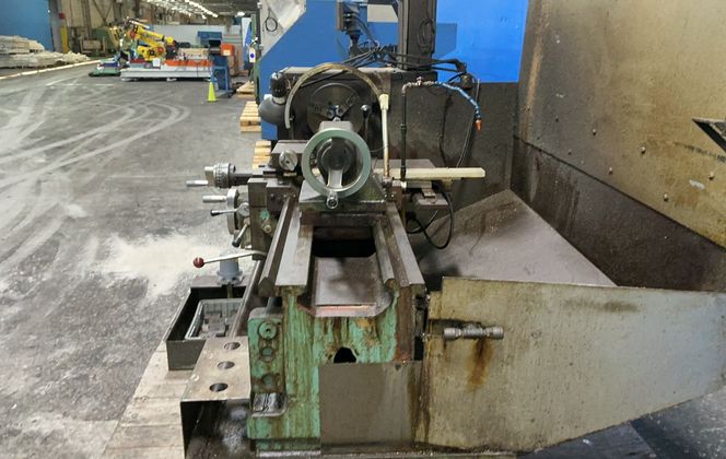 16" x 54" Harrison #M400, Engine Lathe, 10" 3-jaw chuck, 3" bore, 10 HP, 460 V., 1974 - Image 9