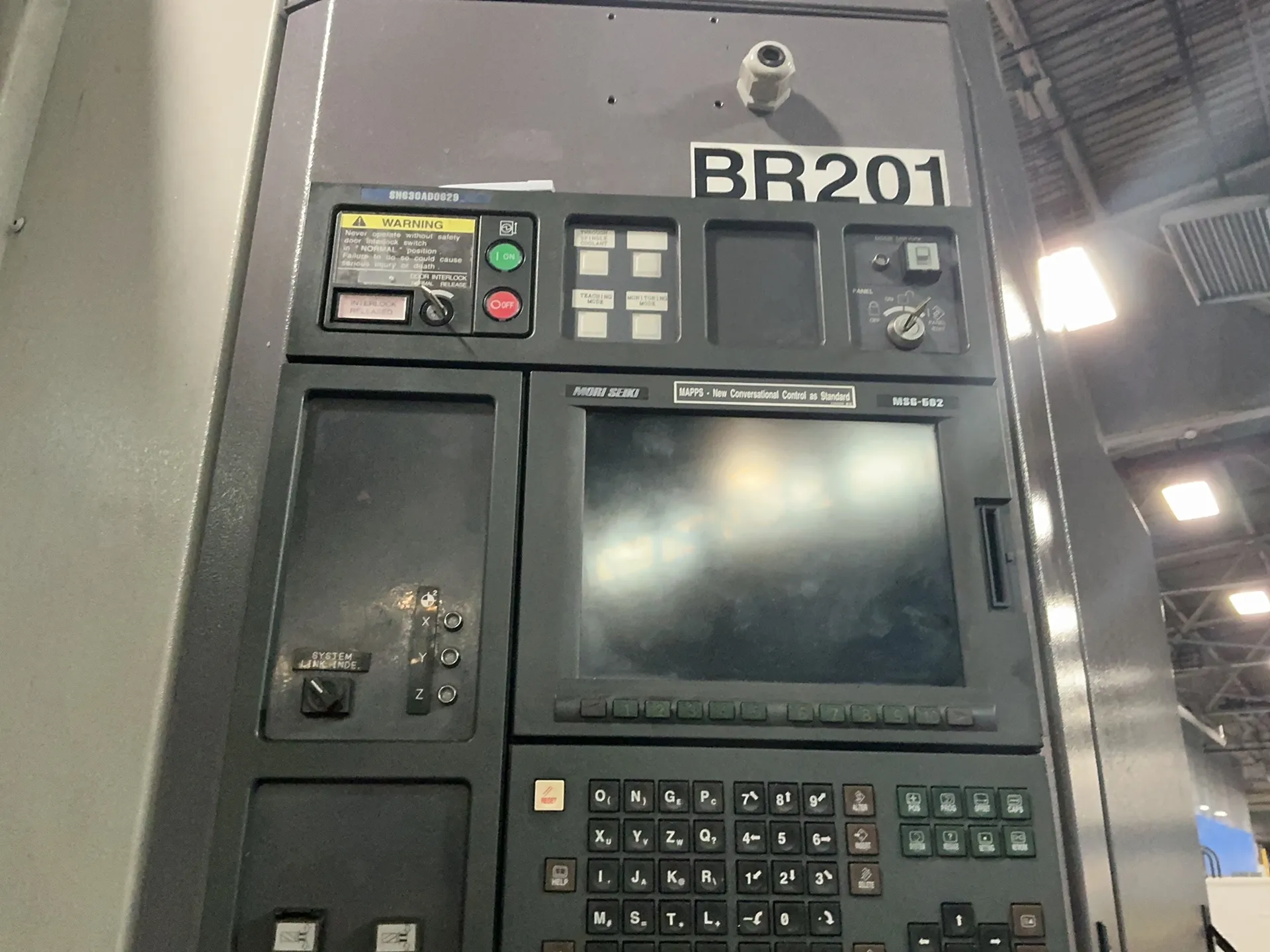 Mori Seiki #SH-633, CNC Horizontal Machining Center, 2001 - Image 3