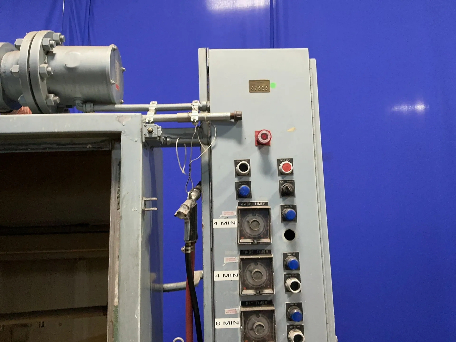 Better Eng. #F-4000P, Rotary Parts Washer, 40" capacity, 480 V., 1998 - Image 10