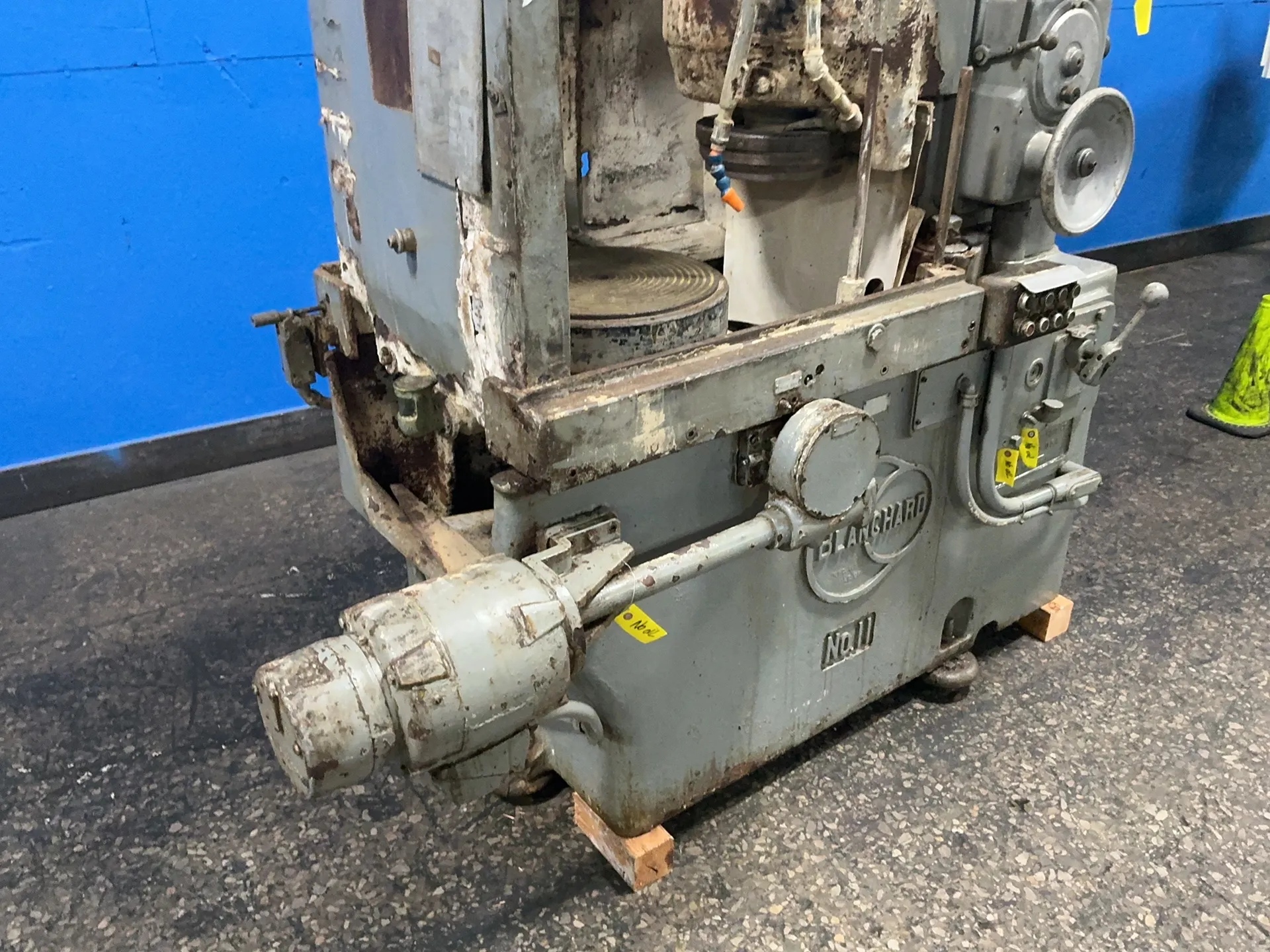 Blanchard #11, Vertical Spindle Rotary Surface Grinder, 16" chuck, 30 KVA, 220 V. - Image 9