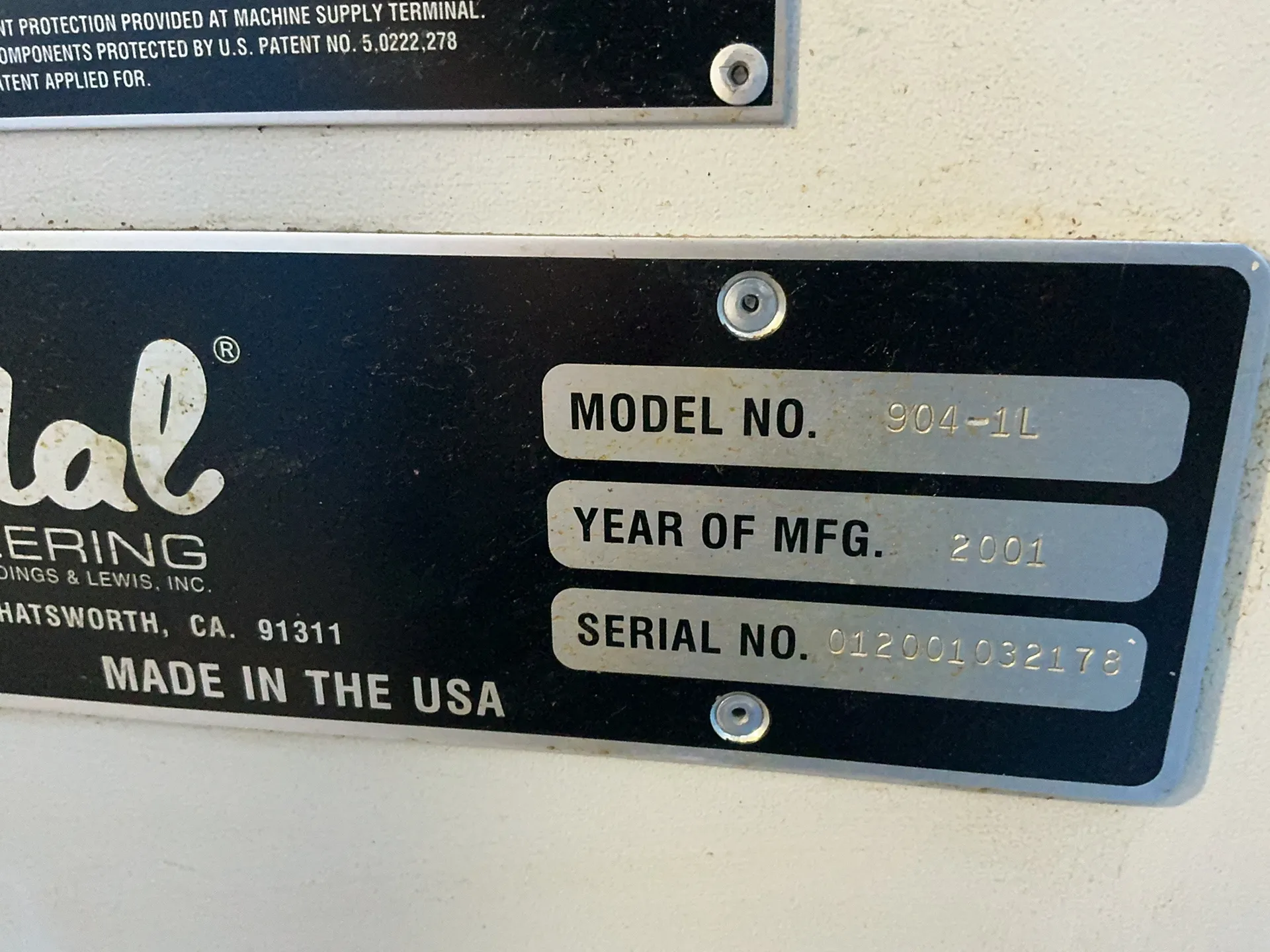 Fadal #VMC-2016L, CNC Vertical Machining Center, Multi-Spot Tool Changer, Fadal Controls, 2001 - Image 9