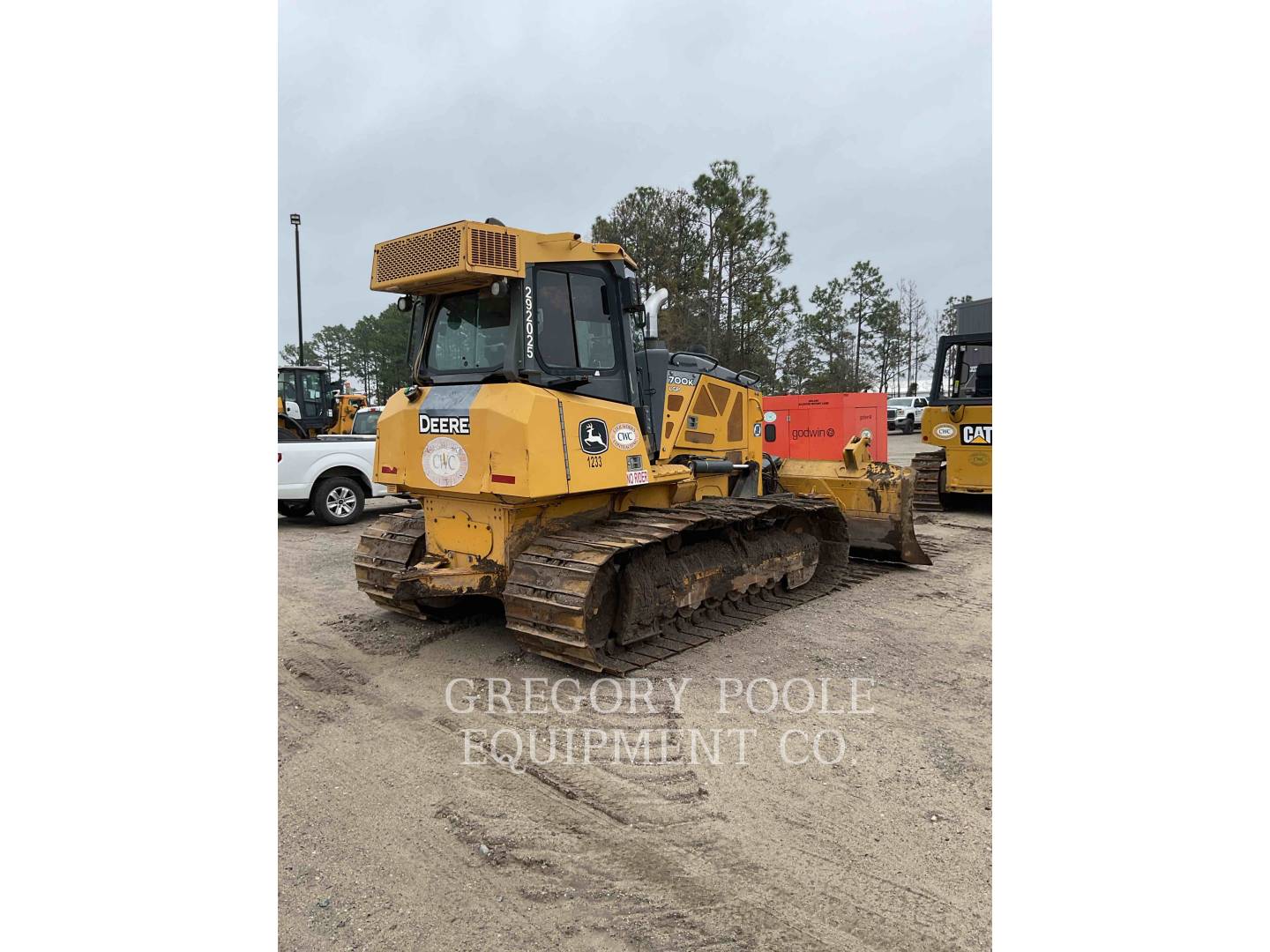 John Deere 700K LGP, 7684 hours, S/N: 1T0700KXVGF292025, 2016 - Image 3