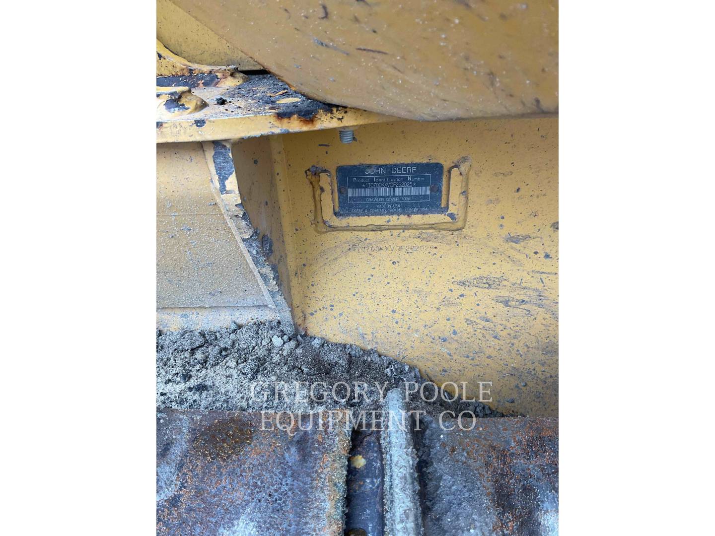 John Deere 700K LGP, 7684 hours, S/N: 1T0700KXVGF292025, 2016 - Image 6