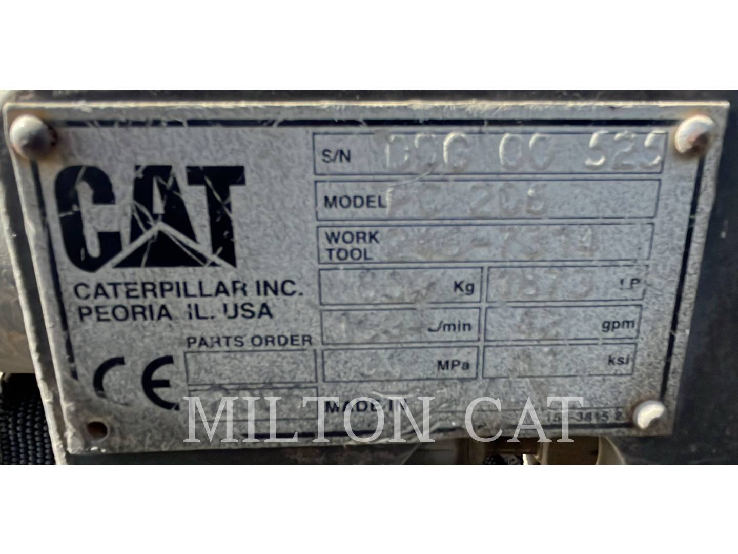 Caterpillar PC205 COLD PLANER, Cold Planer, S/N: DDG00525, 2006 - Image 5