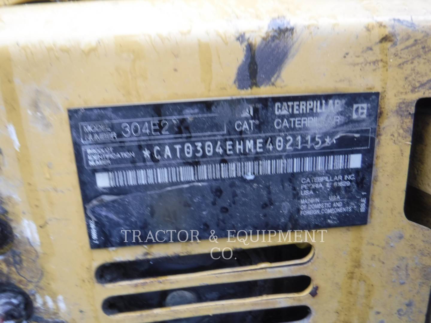 Caterpillar 304E2, 5757 hours, S/N: ME402115, 2017 - Image 6