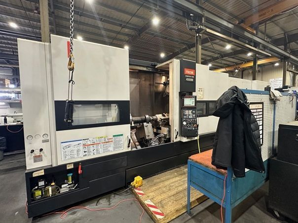 Mazak #Cybertech-Turn-4500M, 2-Axis, Fusion 640MT Pro, 33.8" swing, 27.5" swing over cross slide, 7" chuck - Image 1