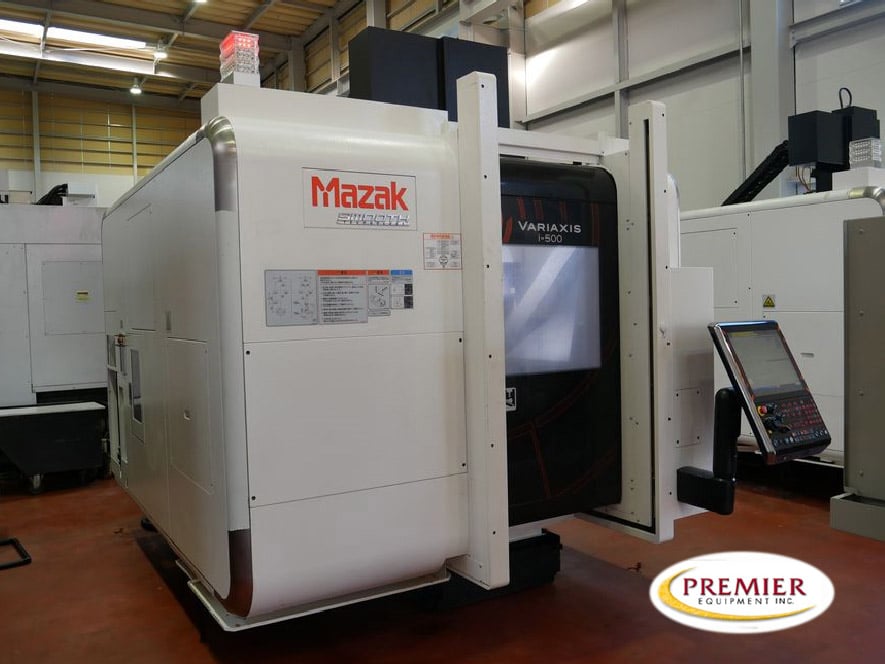 Mazak #Variaxis-i500, 5-Axis CNC vertical machining center, Mazatrol SmoothX Control, 13.7" X, 21.6" Y, 20" - Image 1