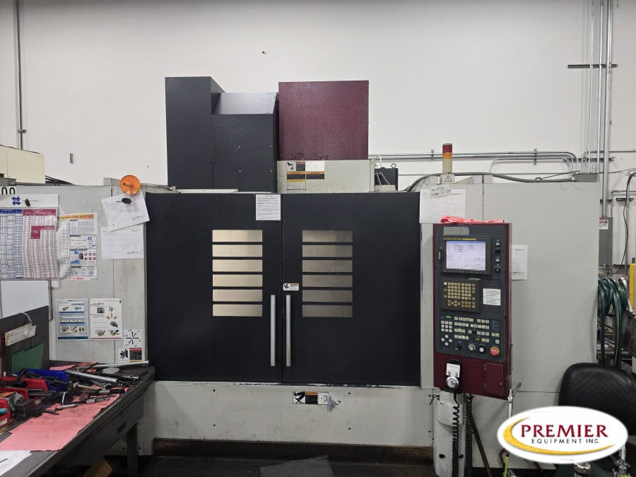 OKK #VM-7III, CNC vertical machining center with rotary table, Fanuc 180isMB, 60.2" X, 29.1" Y, 25.9" Z, 8000 - Image 1