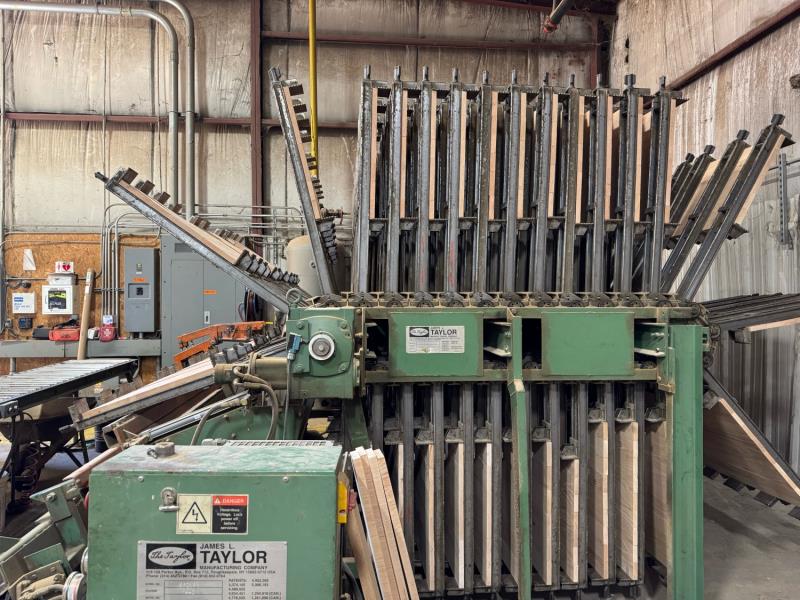 Taylor #30-Section-A, automatic hydraulic clamp carrier, 30-section, 10.5' width capacity, (300) clamps, 36" - Image 4
