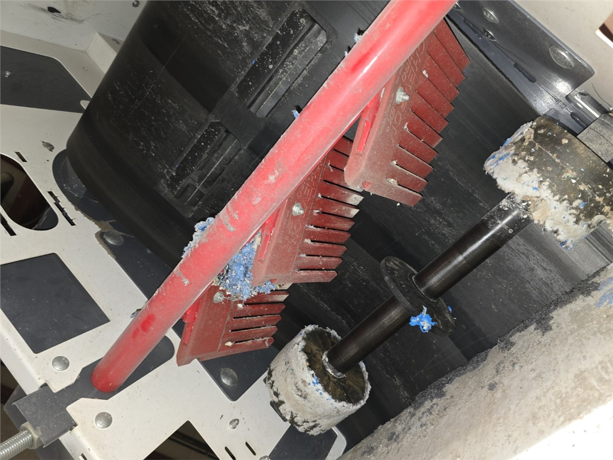 Vecoplan #VFB-650-F3, conveyor, 32' flat section (modular), 17' incline section at 45&deg; - Image 6