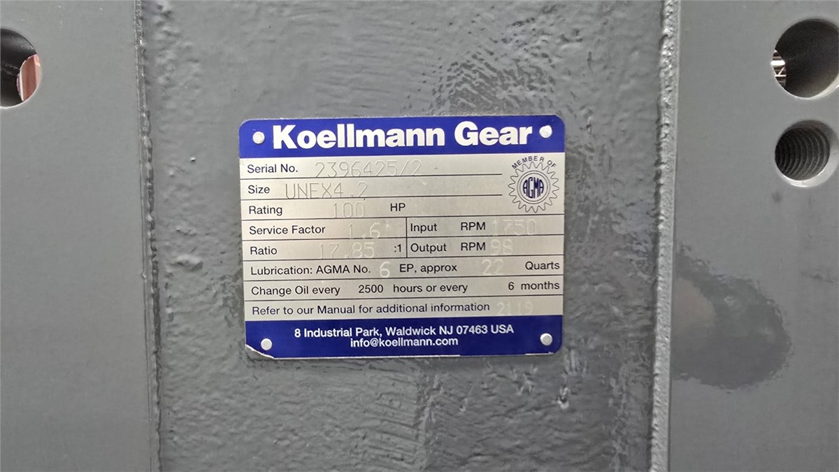 2.5" American Kuhne #AK-250-30-AC-40HP-ULT, co-extruder, 30:1 L/D, 5 barrel zones, 40 HP, 460 V., 2020 - Image 3