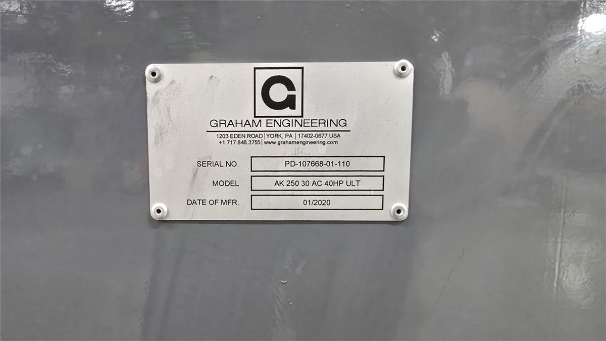 2.5" American Kuhne #AK-250-30-AC-40HP-ULT, co-extruder, 30:1 L/D, 5 barrel zones, 40 HP, 460 V., 2020 - Image 4