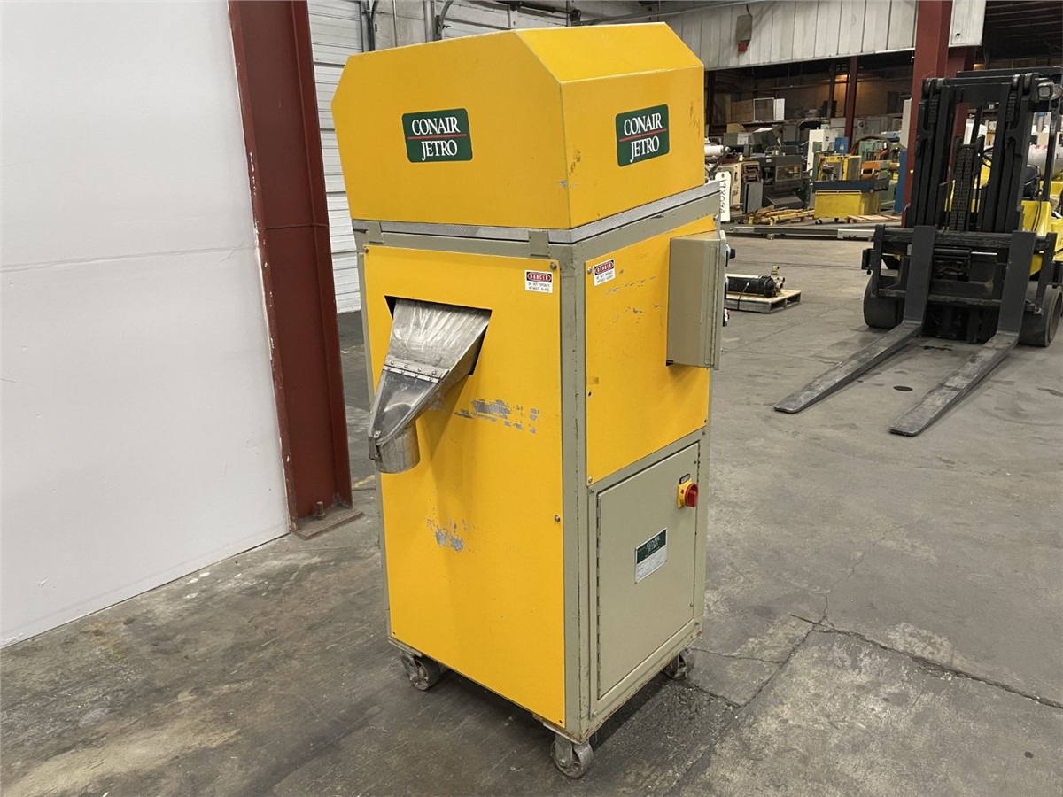 Conair #2512, fan cut pelletizer, 12 rotating knives, 1 bed knife, 5 HP main motor, 1 HP pull roll, ABB ACS - Image 5