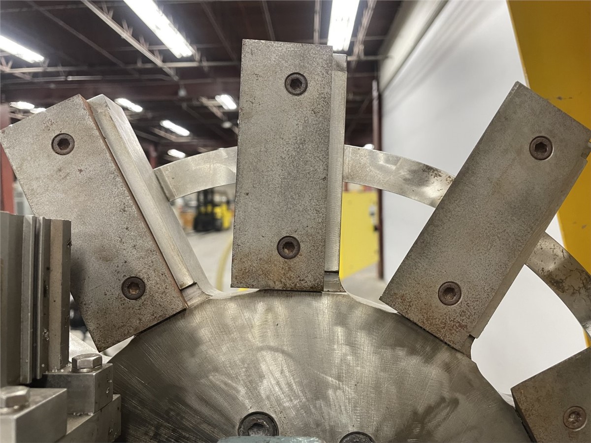 Conair #2512, fan cut pelletizer, 12 rotating knives, 1 bed knife, 5 HP main motor, 1 HP pull roll, ABB ACS - Image 9
