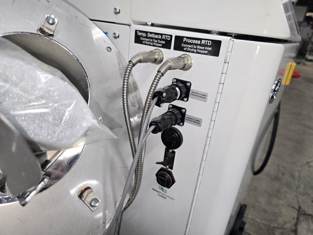 Conair #DX50, carousel plus dryer, 50 lb./hr., 12 cu.ft., RWH-24-12 hopper, 375&deg;F, -40 dew point, 460 V. - Image 5