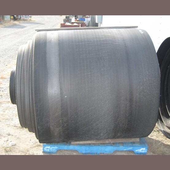 48" wide x 487' long Conveyor Belting, 3-Ply, 1/8" top, 1/16" bottom - Image 2