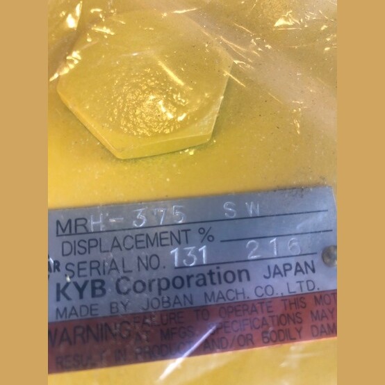 377.5 cu.in./rev KYB #Hydrostar-MRH-375-SW, Radial Piston LSHT Hydraulic Motor, 300 HP, 3570 psi, 60-120 RPM - Image 3