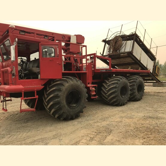 Terra-Flex #TF300TT, 6x6 All Terrain Fire-Fighting Vehicle, 2000 gallon tank, 8-ton Pitman crane, 8" x 6" - Image 5