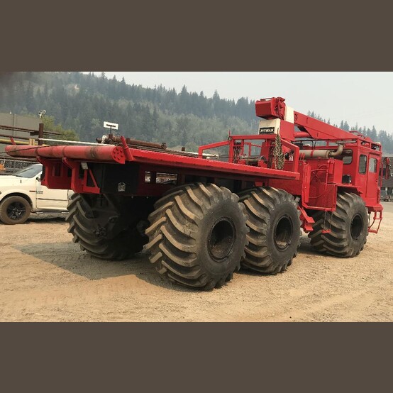 Terra-Flex #TF300TT, 6x6 All Terrain Fire-Fighting Vehicle, 2000 gallon tank, 8-ton Pitman crane, 8" x 6" - Image 7